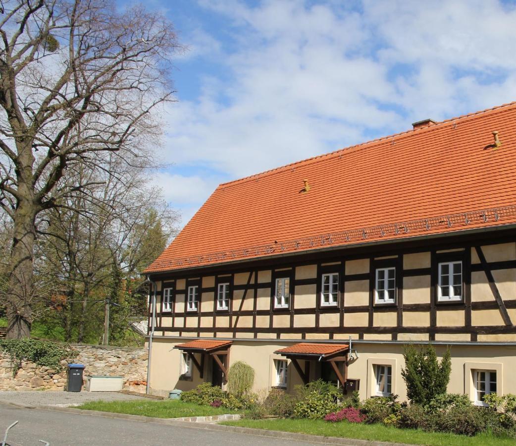 Villa Fachwerkhaus Maxen Muglitztal Esterno foto
