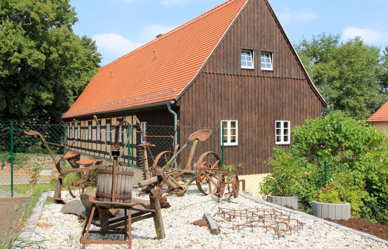 Villa Fachwerkhaus Maxen Muglitztal Esterno foto
