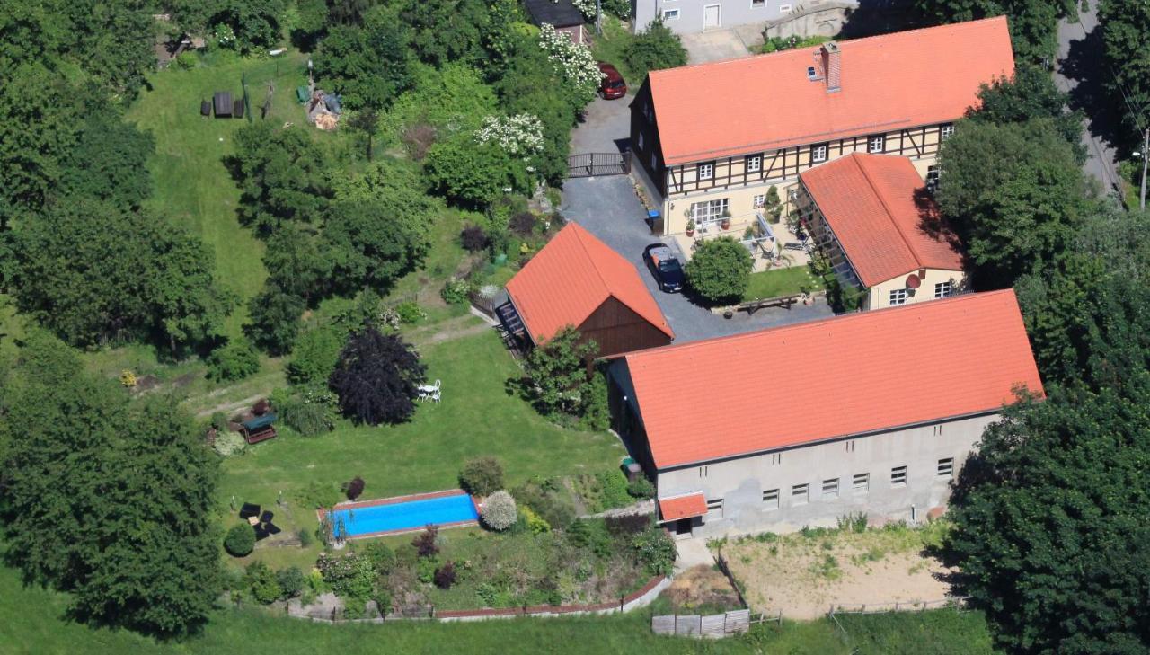 Villa Fachwerkhaus Maxen Muglitztal Esterno foto